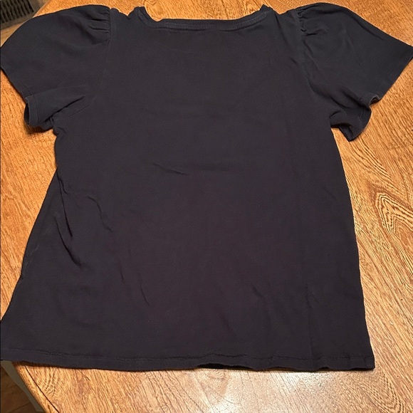 J. Crew Classic Black Short Sleeve Tee - Picture 3 of 6